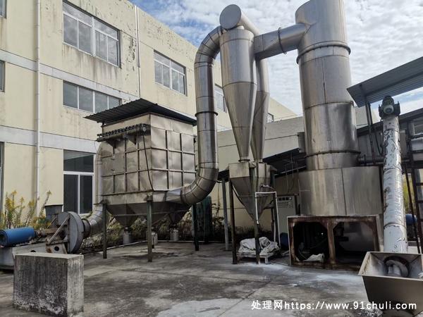 

处理两套10型不锈钢闪蒸干燥机配件齐全
