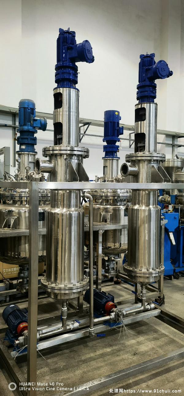 

不锈薄膜蒸发器0.5平方316两台