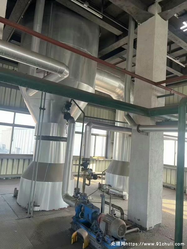 转让个人二手8吨钛材MVR结晶蒸发器