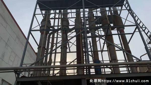 

四效五体六吨316降膜蒸发器