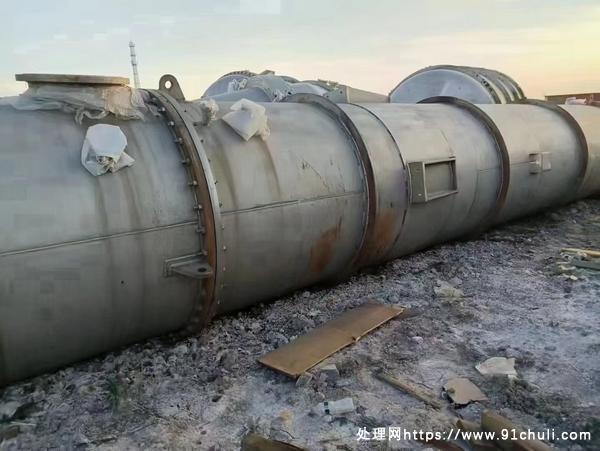 

全新五效蒸发器115吨87立方/小时316材质