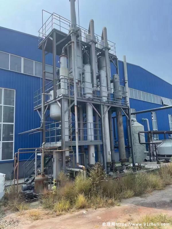 

2500L三效强制循环蒸发器2205不锈钢全新辽宁