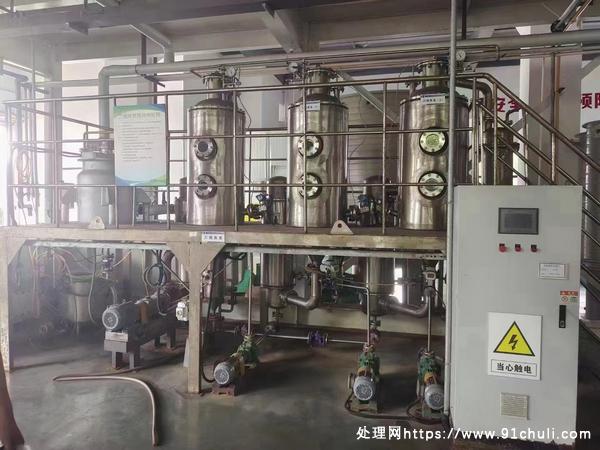 

500升三效钛材蒸发器配件齐全即插即用精品设备