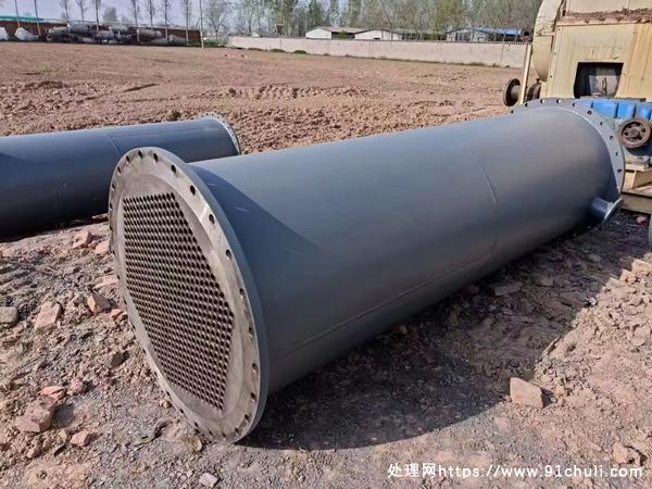 

出售钛材冷凝器130平方4台全新