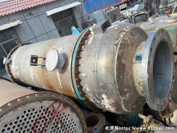 

304不锈钢列管冷凝器195㎡