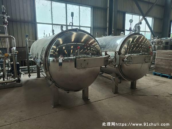 

转让4.4立方并联灭菌锅2020年半价全新