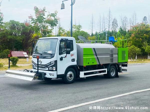 

小多利卡高压清洗车，GTM泵+升降冲洗架