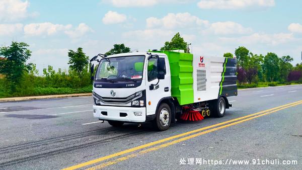 

东风多利卡9方高压清洗车，智能高效