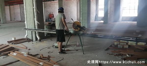 

金圣铝合金切割机转让新机板正直接用