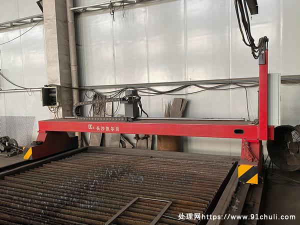 

数控等离子火焰切割机3.5m×12m成色好自用全套设备