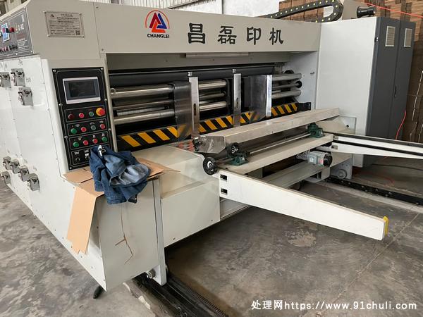

1422四联模切纸箱印刷机基本全新少量使用