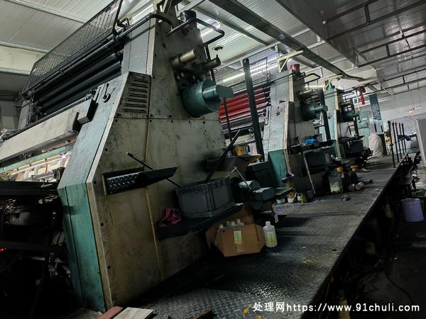 

92年罗兰806+1印刷机，1620分辨率风皮带