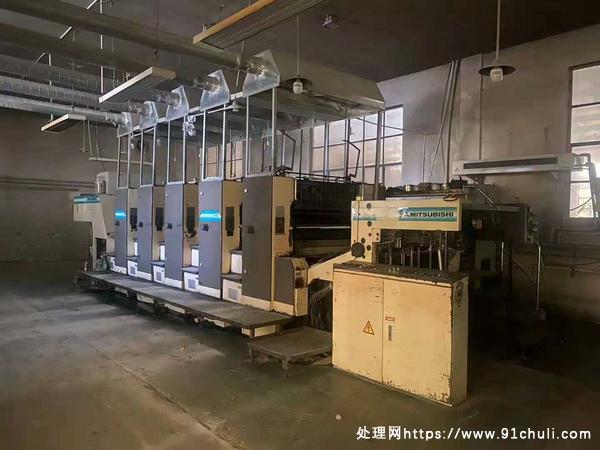 

日本三菱3F五色印刷机2000价格可议