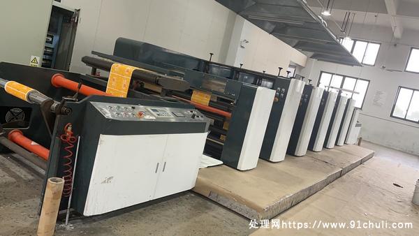 

1150宽5色机组式柔版印刷机转让