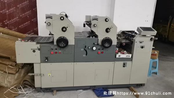 

福470双色双面印刷机，22年9成新