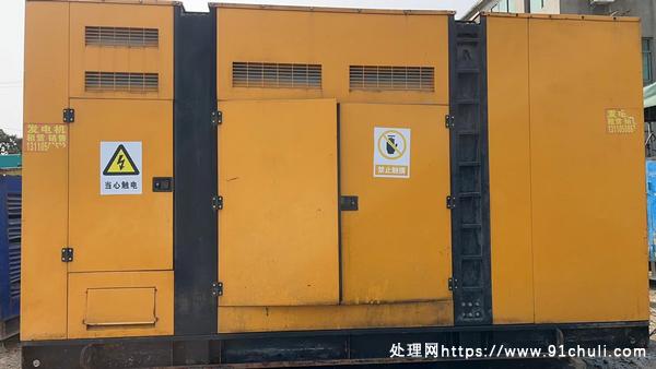 转让个人二手550kw美国康明斯柴油发电机组