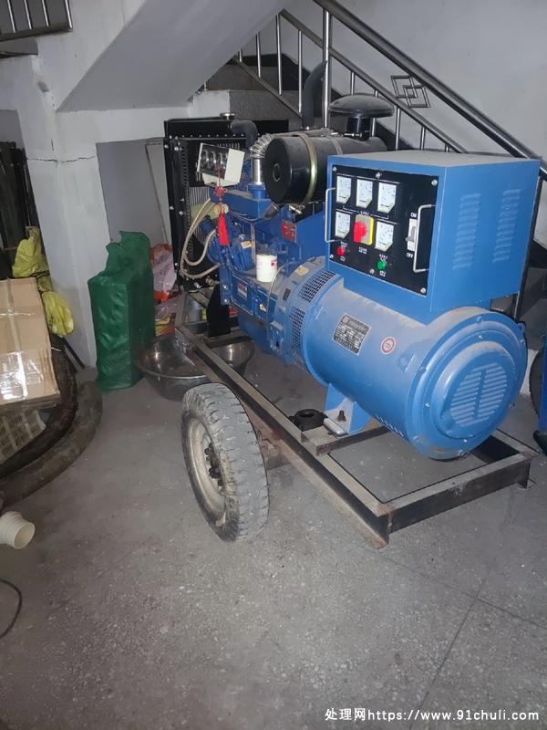 

50kw四缸柴油发电机组改装小车移动方便全新