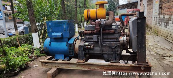 

出售75kw柴油发电机组工厂备用纯铜电机