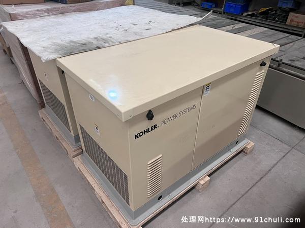 转让个人二手12.9千瓦科勒燃气发电机组