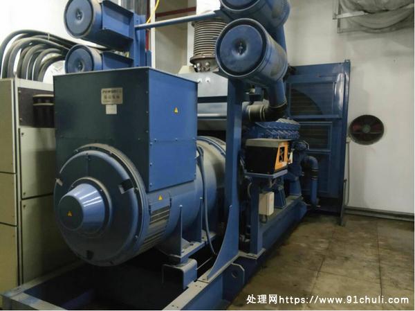 转让个人二手1600kw日本三菱柴油发电机组