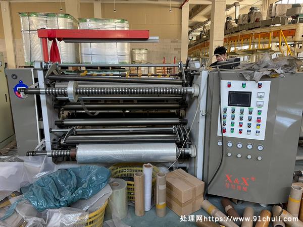 

1500型高速圆刀分切机三电机滑差轴