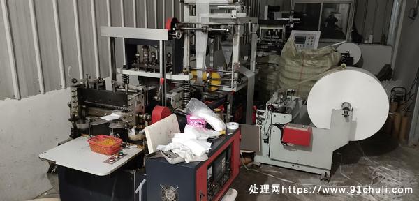 

特价处理2019年350型育苗袋制袋机正常