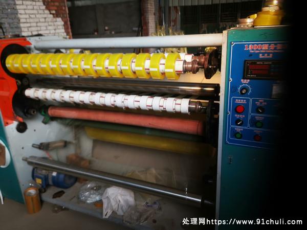

低价转让透明胶带分切机9成新2021高速换轴