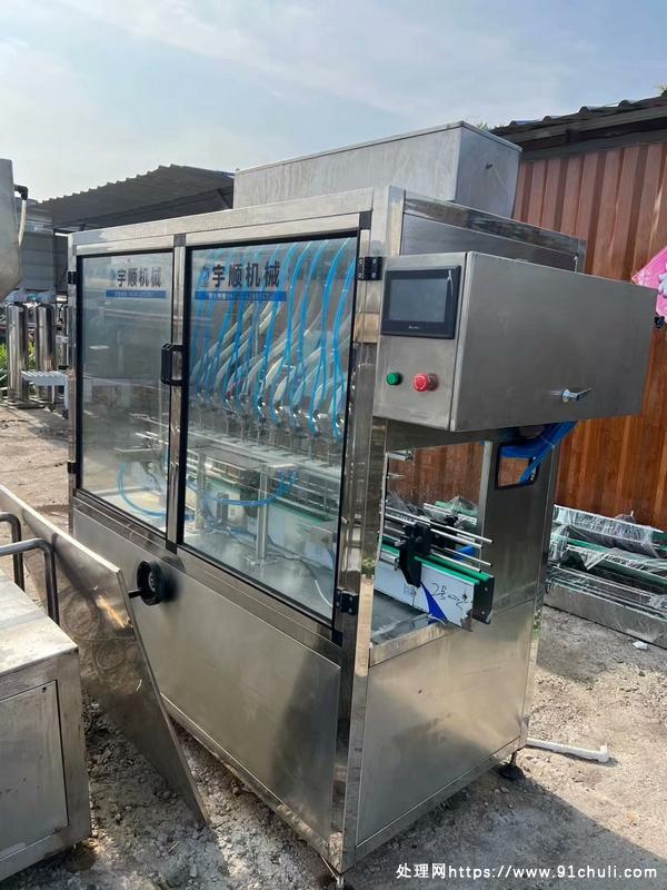 

全自动12头灌装双面贴标机全新未用设备