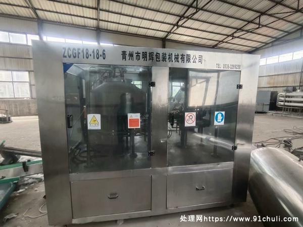 

全自动18头3合1矿泉水灌装机高产6000