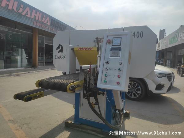 

艾玛克卧式带锯400宽特价原厂锯条仅用一根