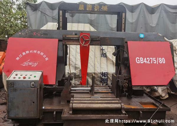 

晨雕4275/80高精度高效金属带锯床