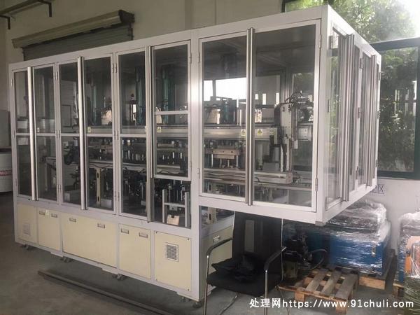 

锂电池入壳冷压机二手两台TOX增压缸FESTO电磁阀