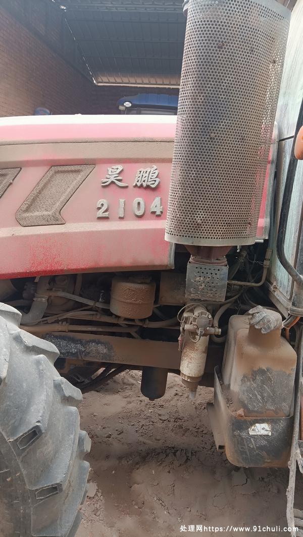 

标题：昊鹏2104拖拉机旧自用耕地机械没问题