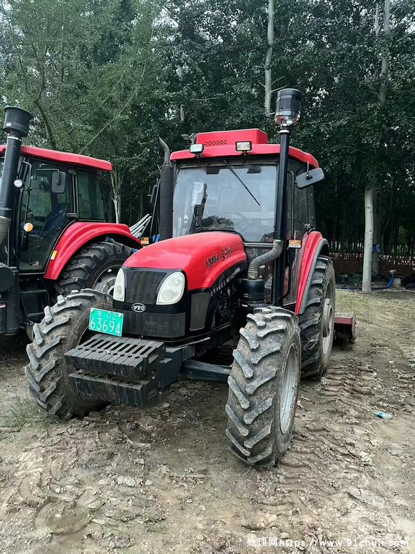 

东方红854拖拉机，14年车，带旋耕机