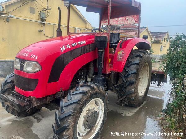 

沭河1254拖拉机玉柴125马力发动机全车杠杠到家就干活
