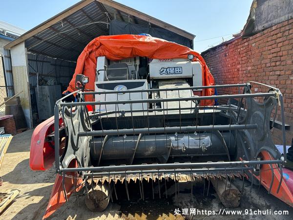 

出售久保田688水稻收割机牡丹江本地一手车手续齐全