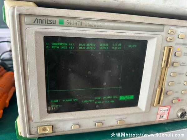

安立54147A网络分析仪三台坏机处理