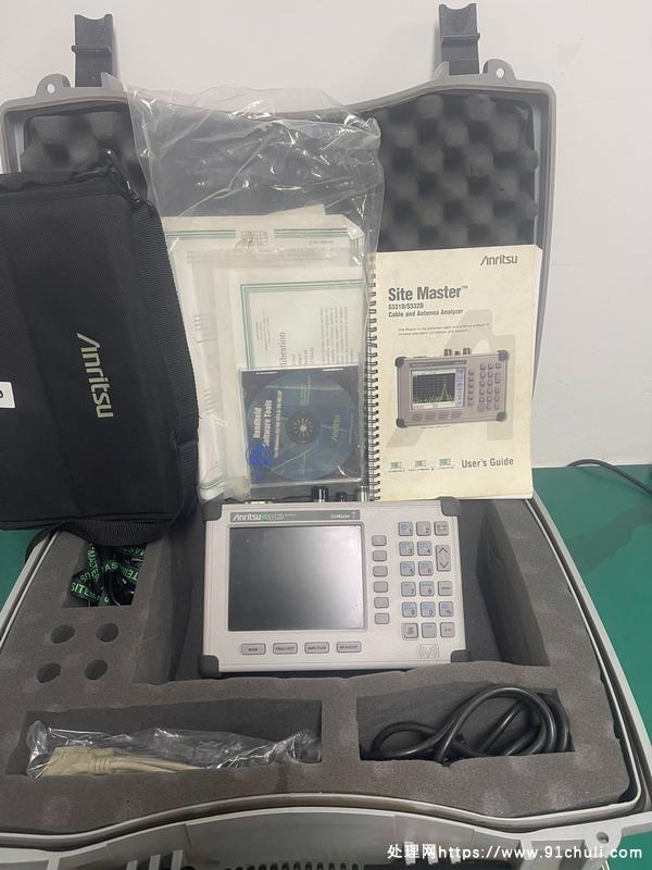 

安立S332D手持频谱分析仪天馈线测试仪全套配件成色新