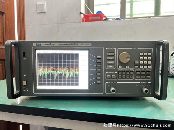 

DS7631B网络分析仪通电实拍无修无水