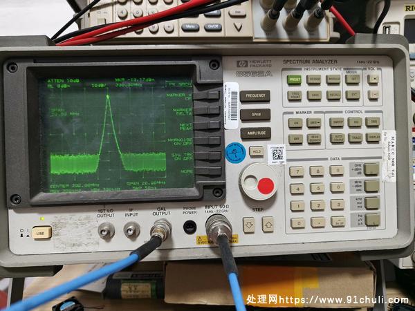 

惠普hp8562A频谱仪功能完好屏幕瑕疵升级出售