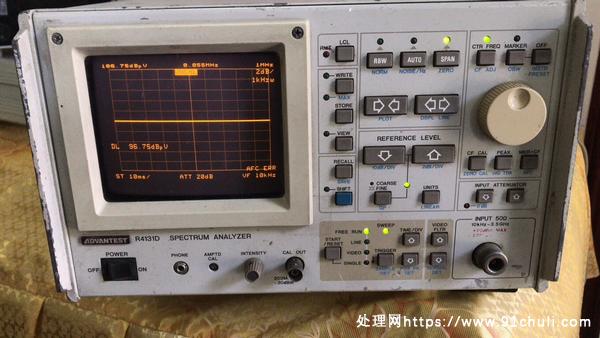 

爱德万R4131D频谱分析仪10K-3.5GHz不保