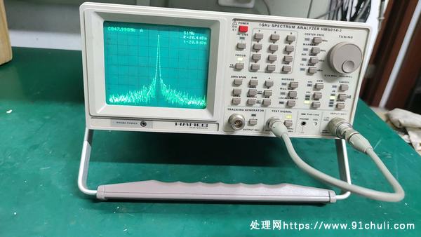 

德国惠美HM5014-2频谱分析仪，九成新，带跟踪源