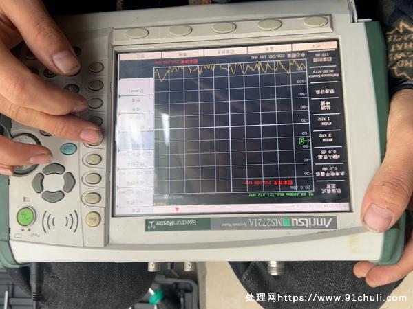 

安立MS2721A频谱分析仪使用正常测试完美现货拍摄
