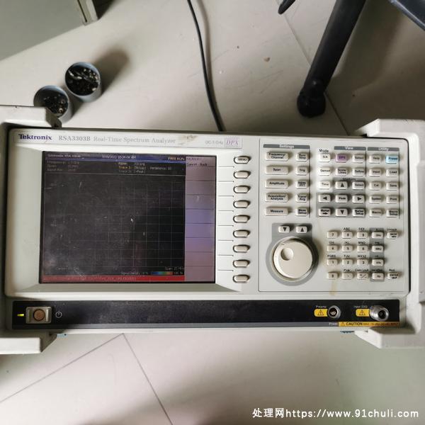 

泰克RSA3303B频谱分析仪无谱线问题排查