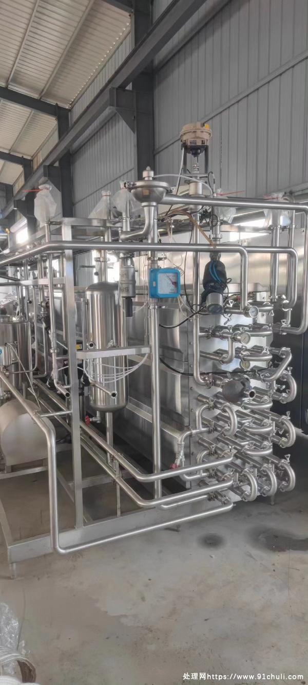 

上海南华全新未用管式杀菌机14年联系