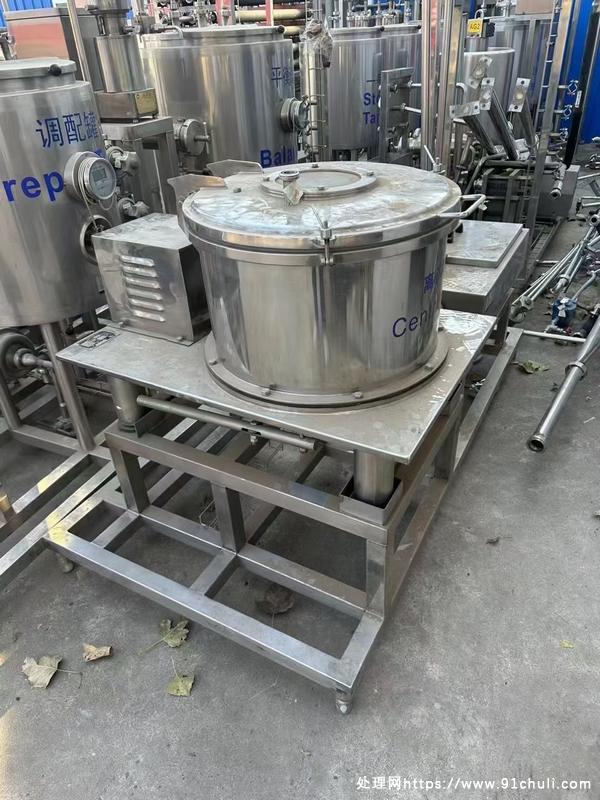 

上海沃迪新货杀菌机离心机搅拌罐过滤机组灌装线冷榨机等