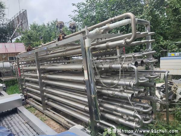 

高温管式杀菌机20吨全新低价出售