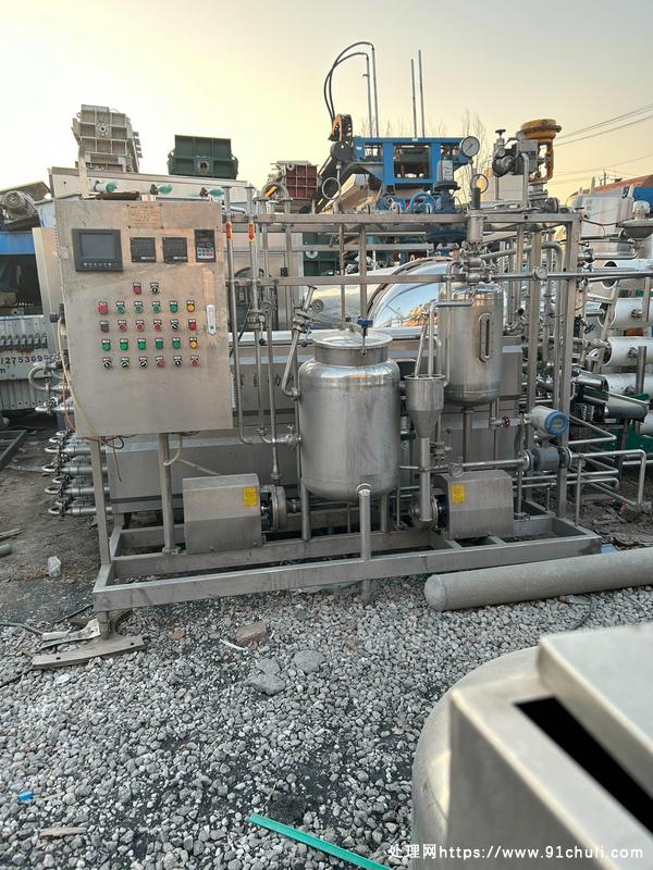 

转让两吨UHT高温管式杀菌机