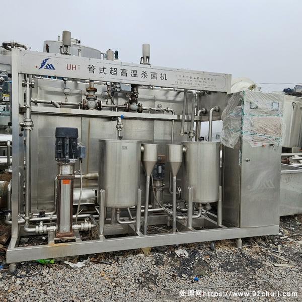 

工厂倒闭|上海集美管式杀菌机|2吨/小时|低价处理