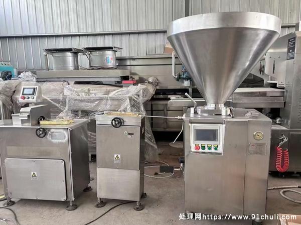 

2500型香肠灌肠机扎线机整套设备使用时间短
